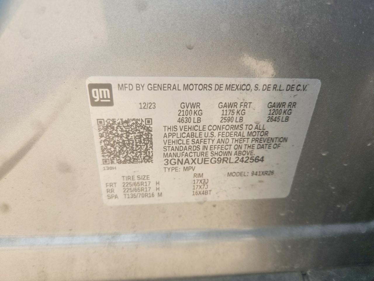 2024 CHEVROLET EQUINOX