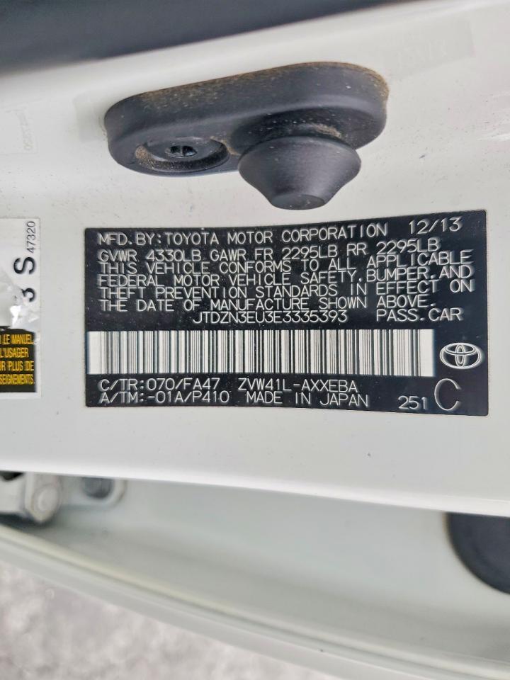 2014 TOYOTA PRIUS V