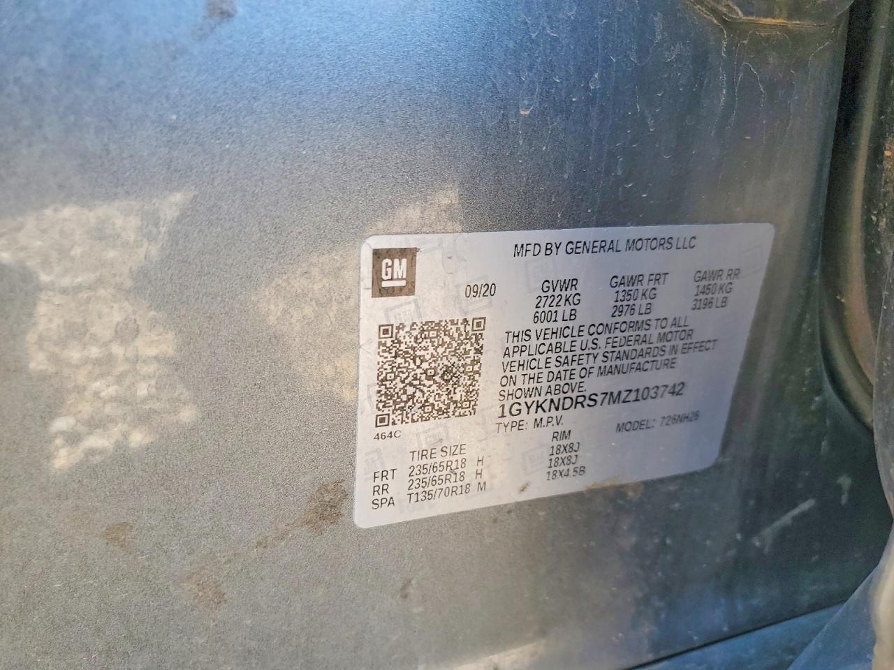 2021 CADILLAC XT5
