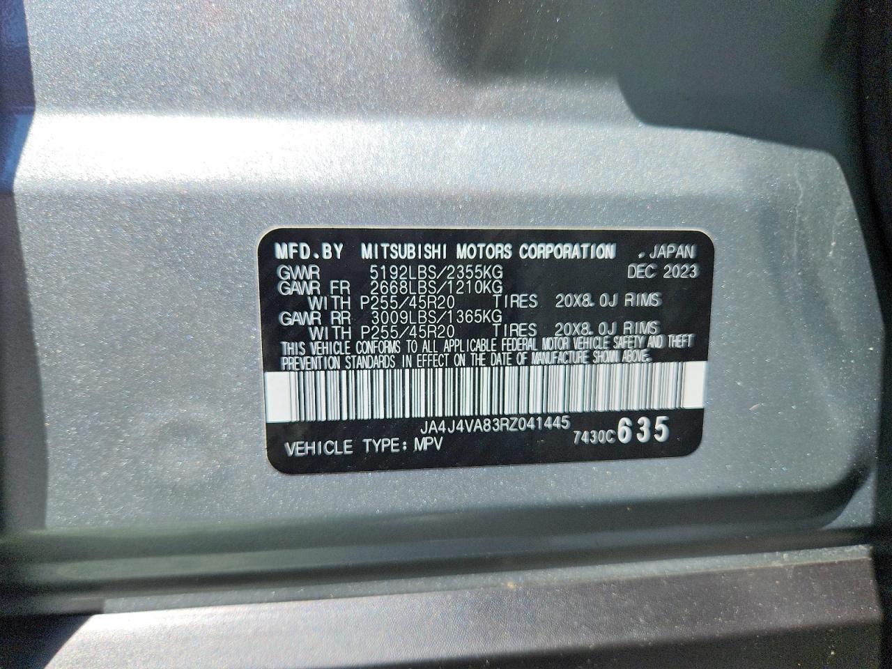 2024 MITSUBISHI outlander
