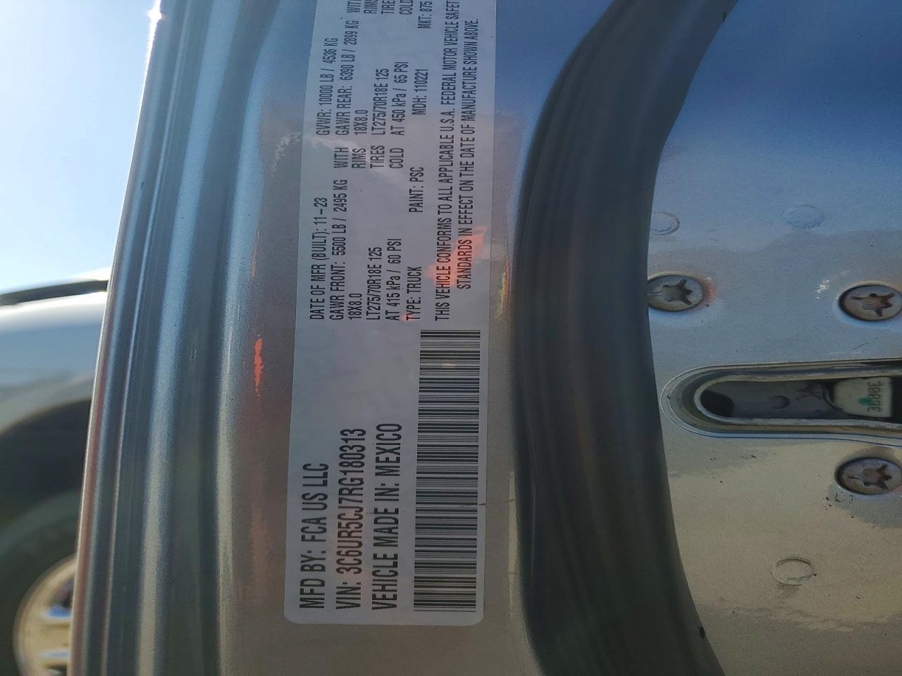 2024 RAM 2500