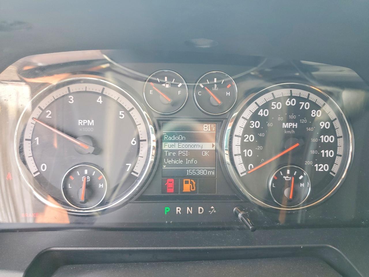2012 DODGE RAM 1500