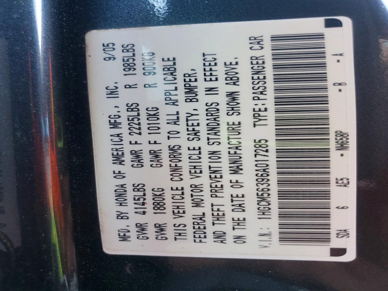 2006 HONDA ACCORD