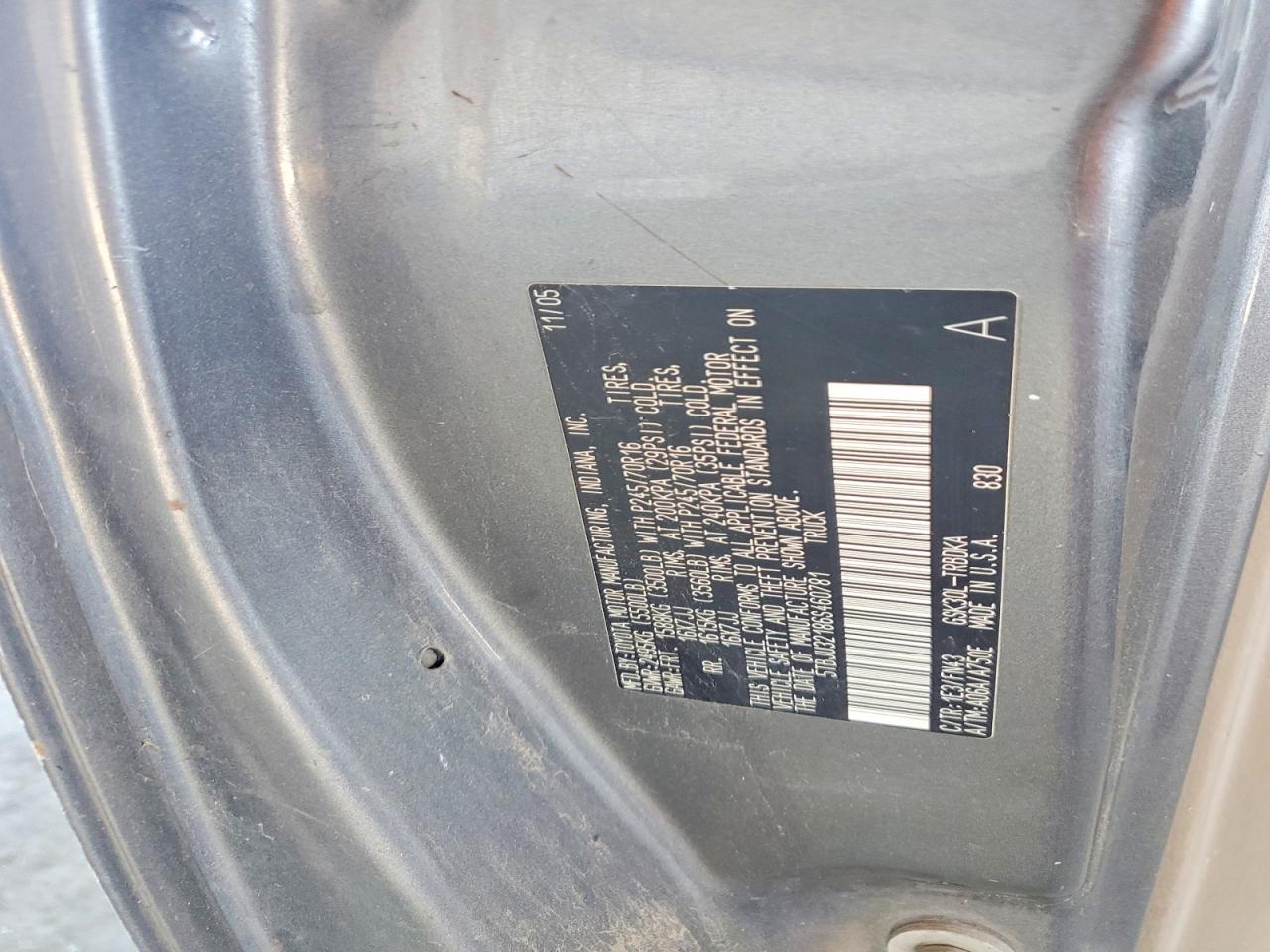 2006 TOYOTA TUNDRA