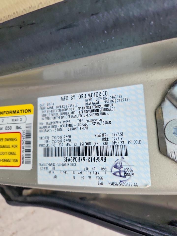 2015 FORD FUSION
