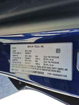 2022 TESLA MODEL 3