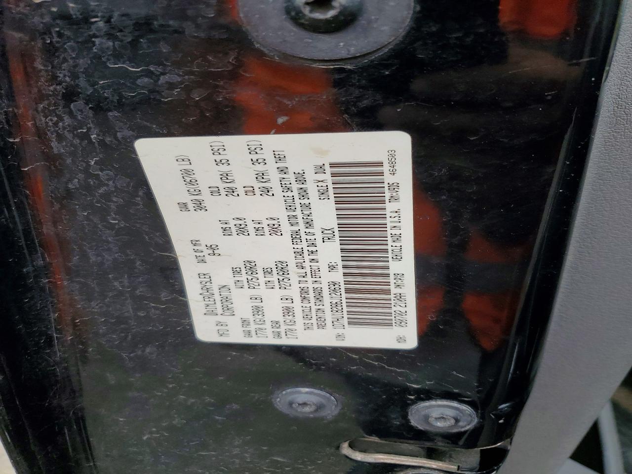 2006 DODGE RAM 1500