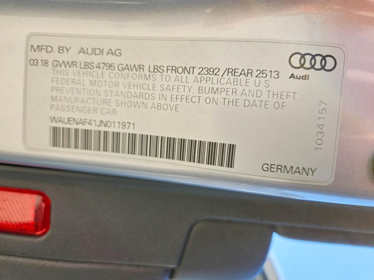 2018 AUDI A4