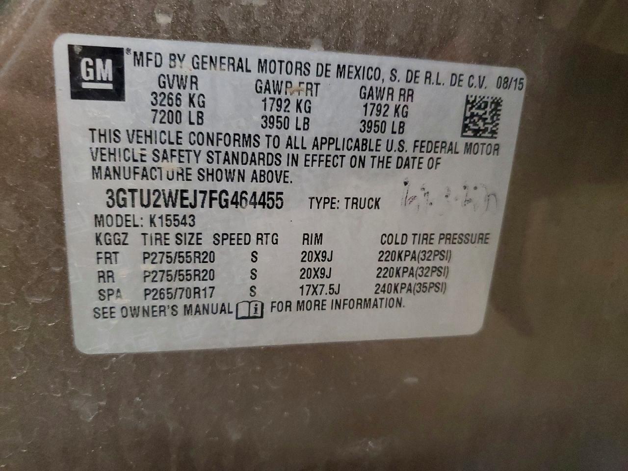 2015 GMC Sierra