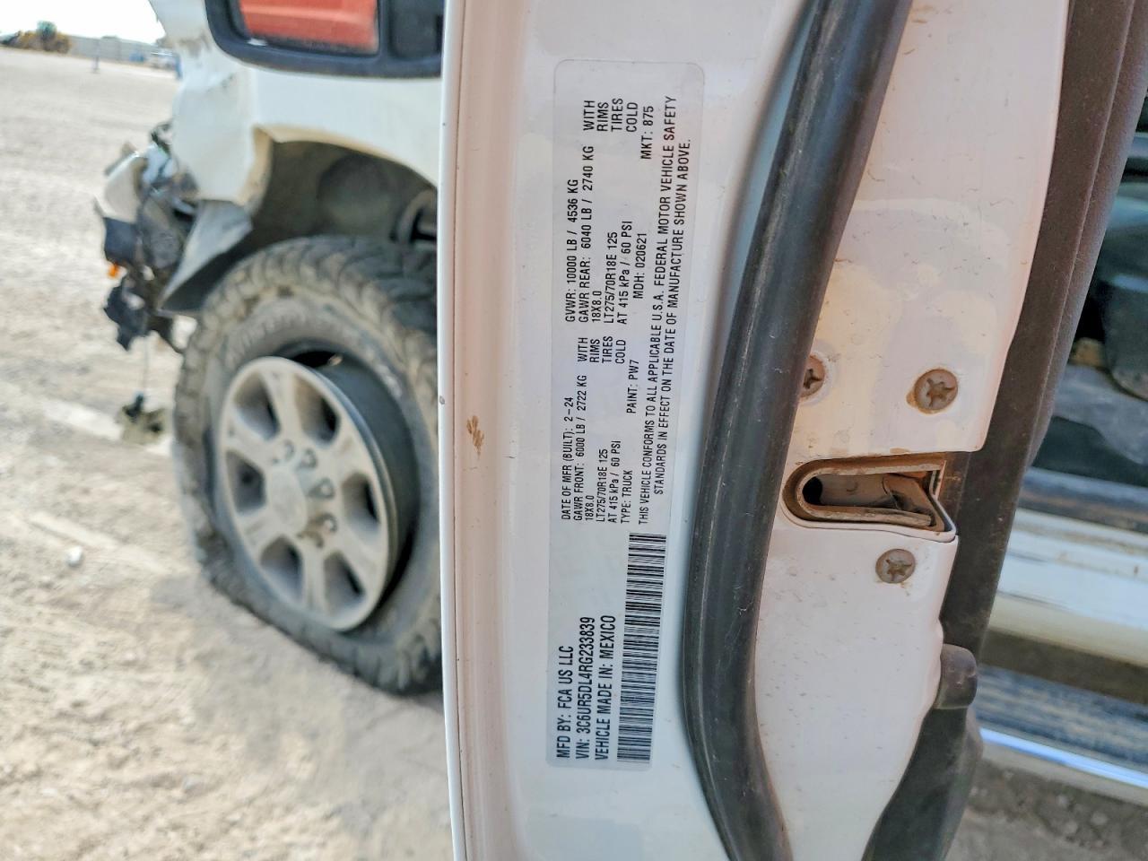 2024 RAM 2500