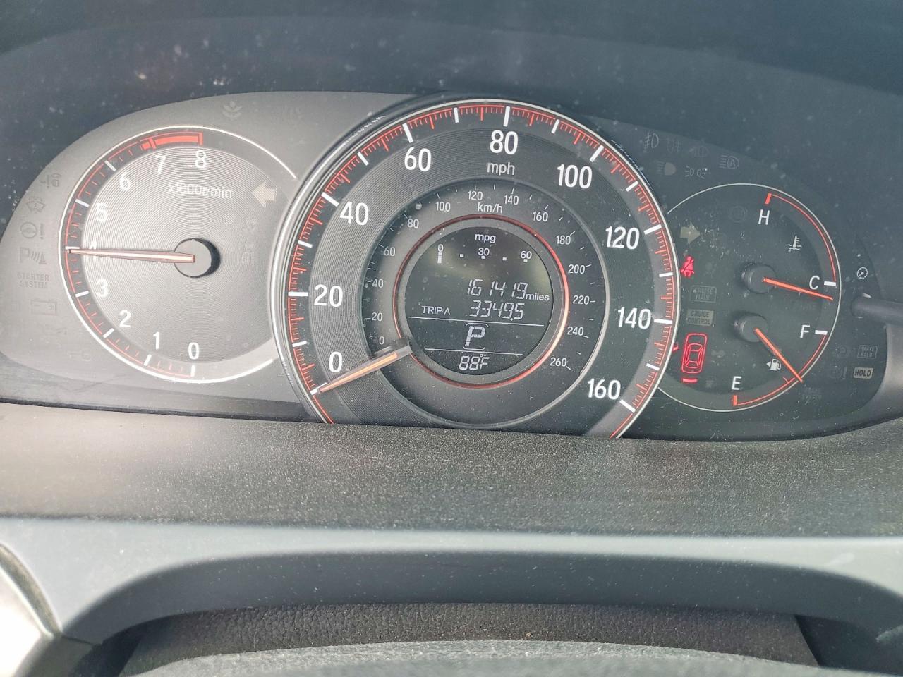 2016 HONDA ACCORD