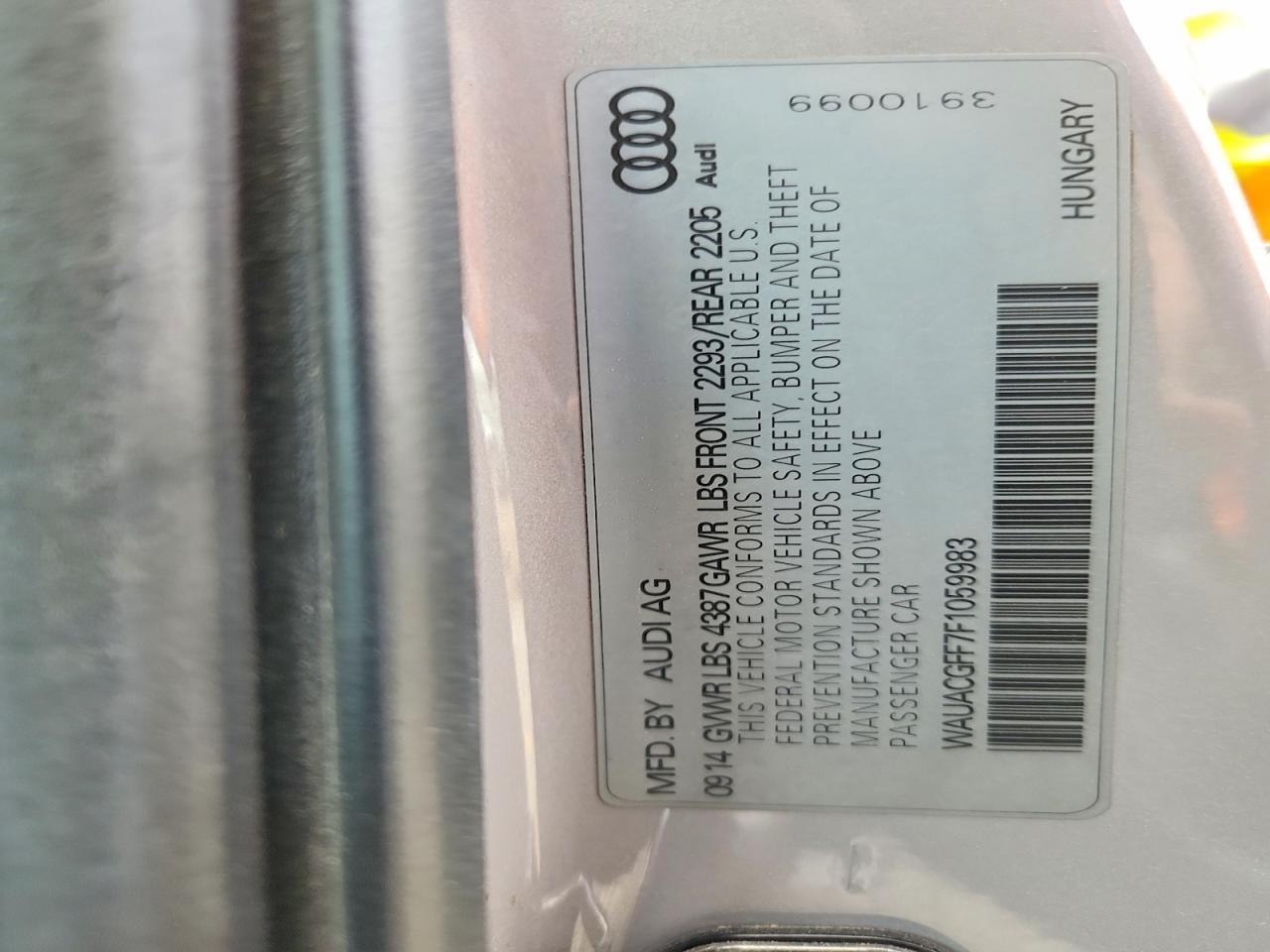 2015 AUDI A3