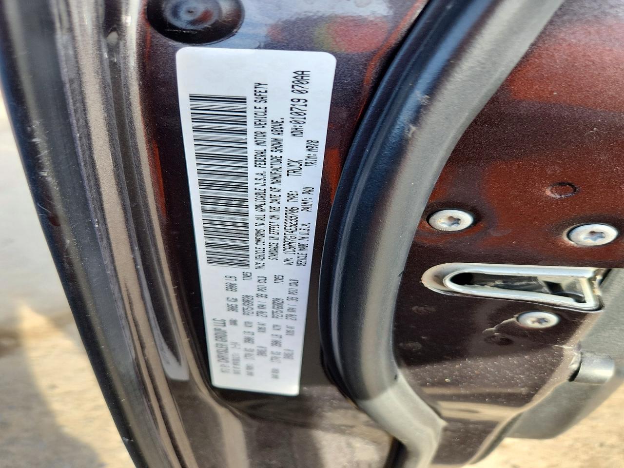 2014 RAM 1500