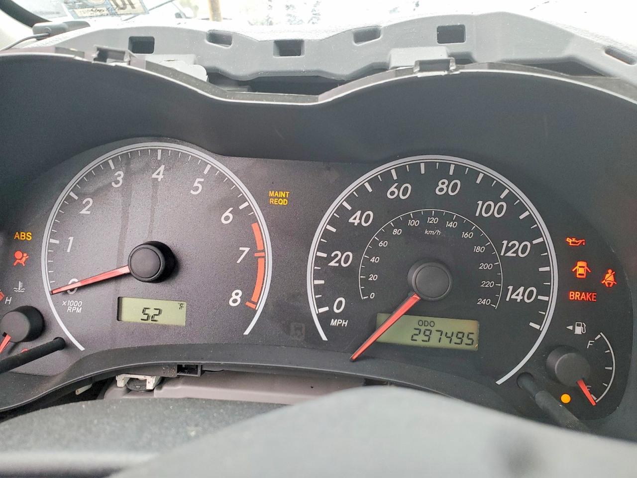 2011 TOYOTA COROLLA