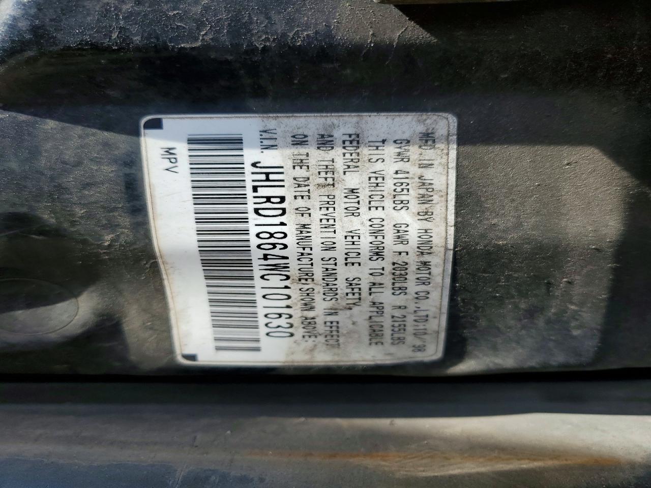 1998 HONDA CR-V