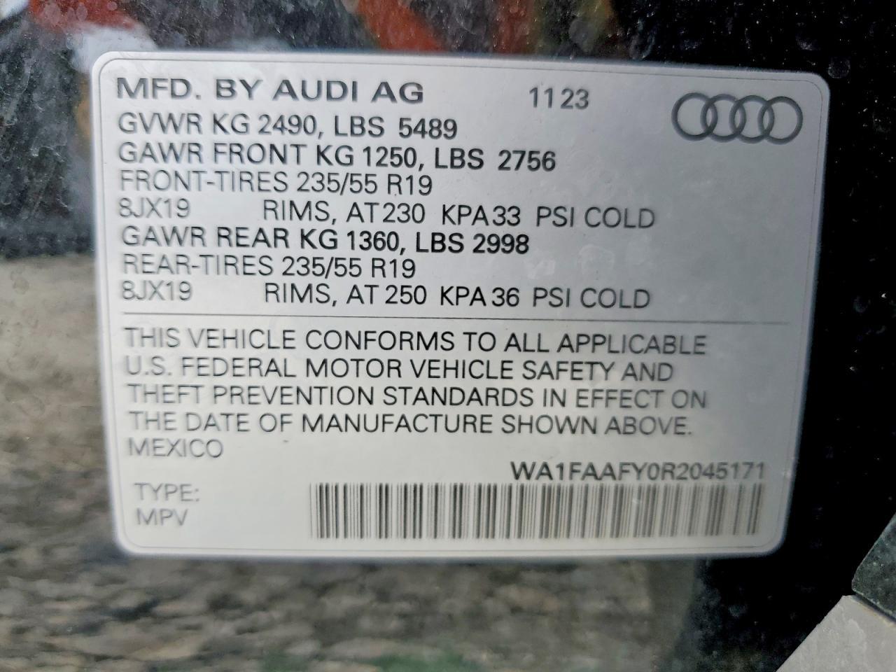2024 AUDI Q5