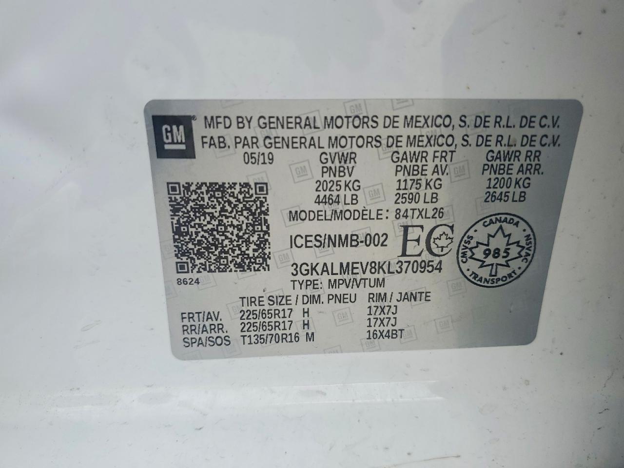 2019 GMC Terrain