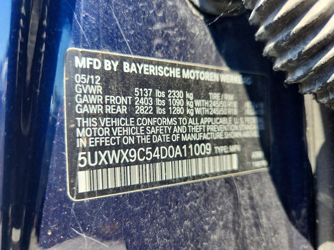 2013 BMW X3