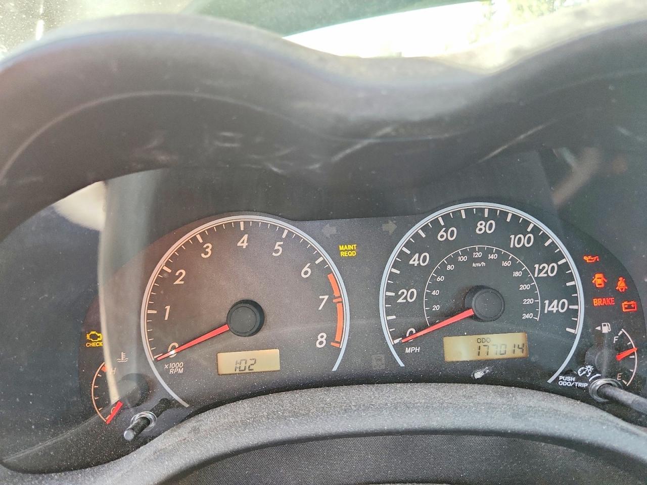 2009 TOYOTA COROLLA