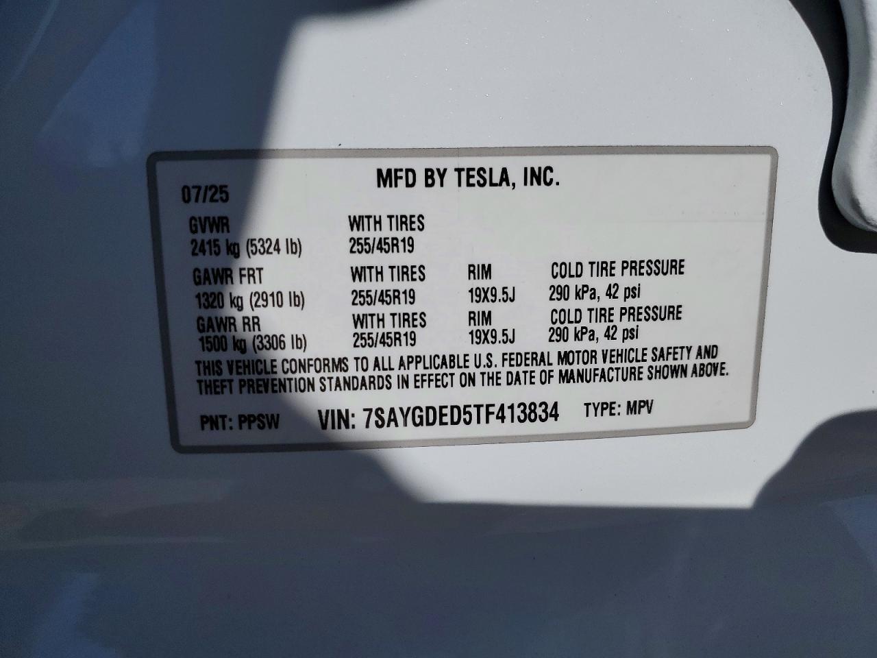 2026 TESLA MODEL Y