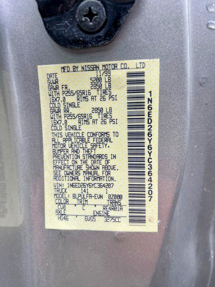 2000 NISSAN Frontier