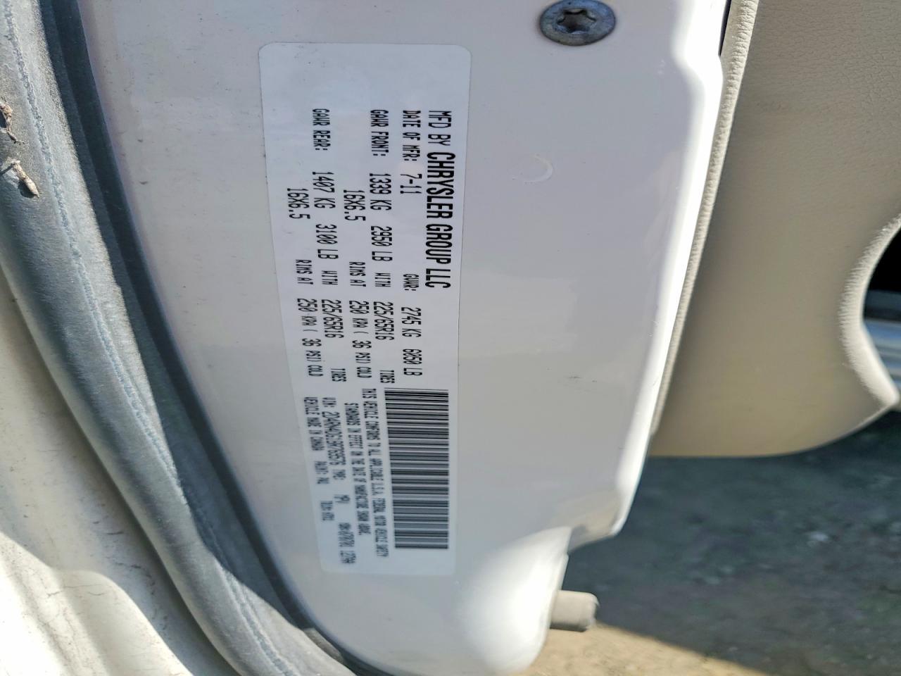 2011 DODGE GRAND CARAVAN