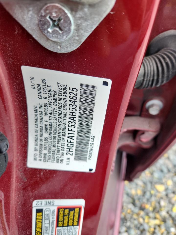 2010 HONDA CIVIC