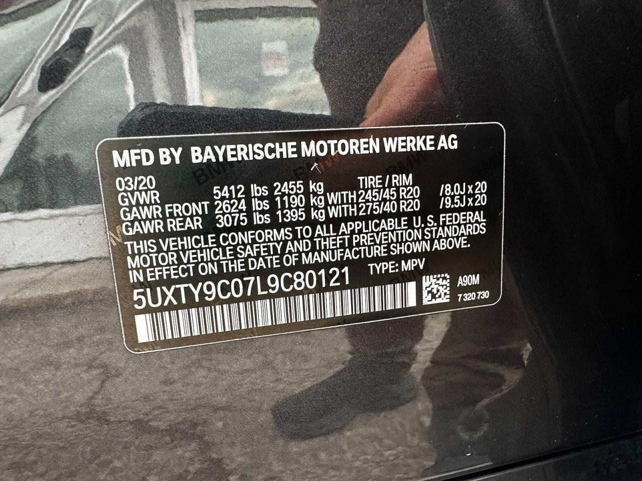 2020 BMW X3