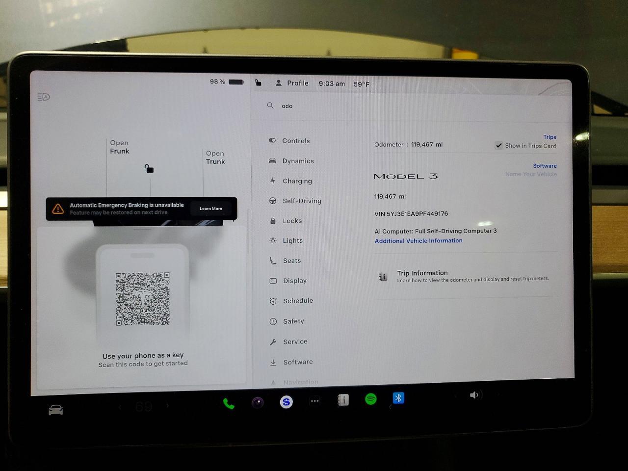 2023 TESLA MODEL 3