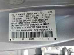 2008 HONDA ACCORD