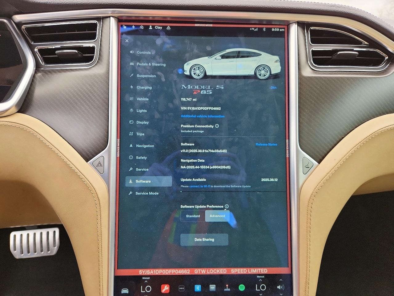 2013 TESLA MODEL S