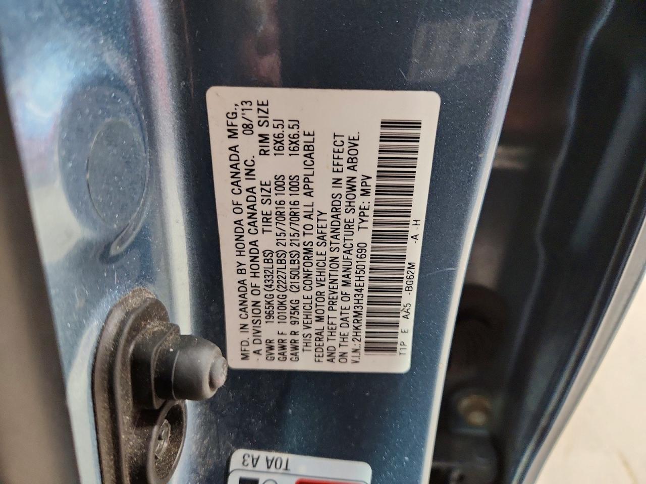 2014 HONDA CR-V