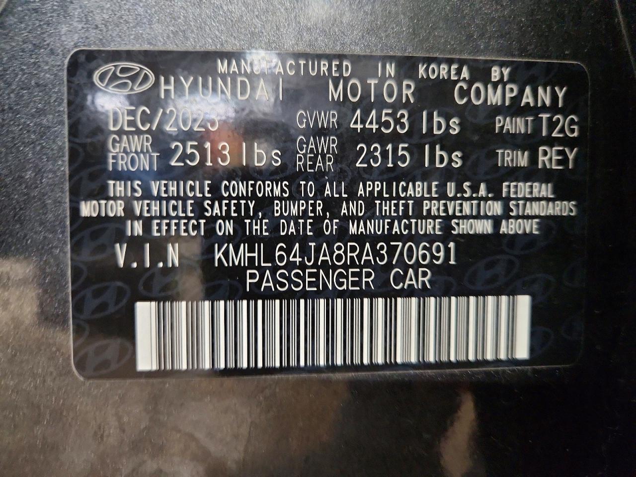 2024 HYUNDAI SONATA