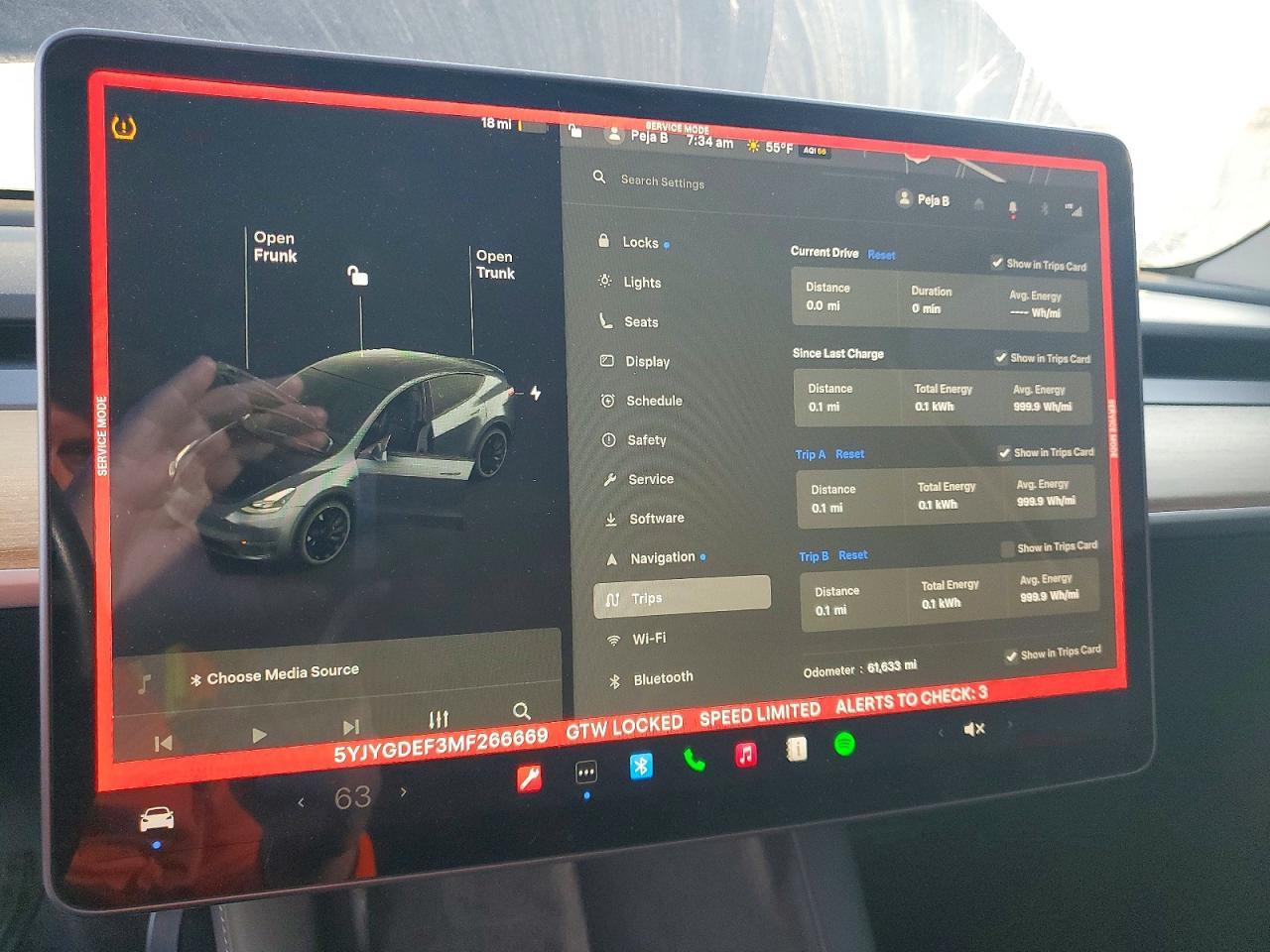 2021 TESLA MODEL Y