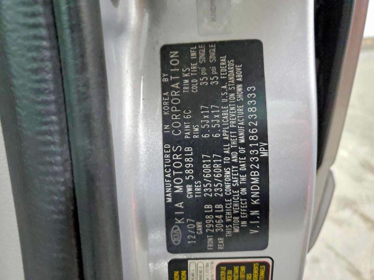 2008 KIA SEDONA
