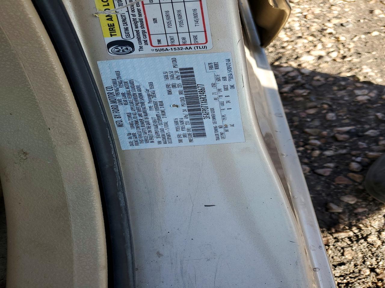 2006 FORD FUSION