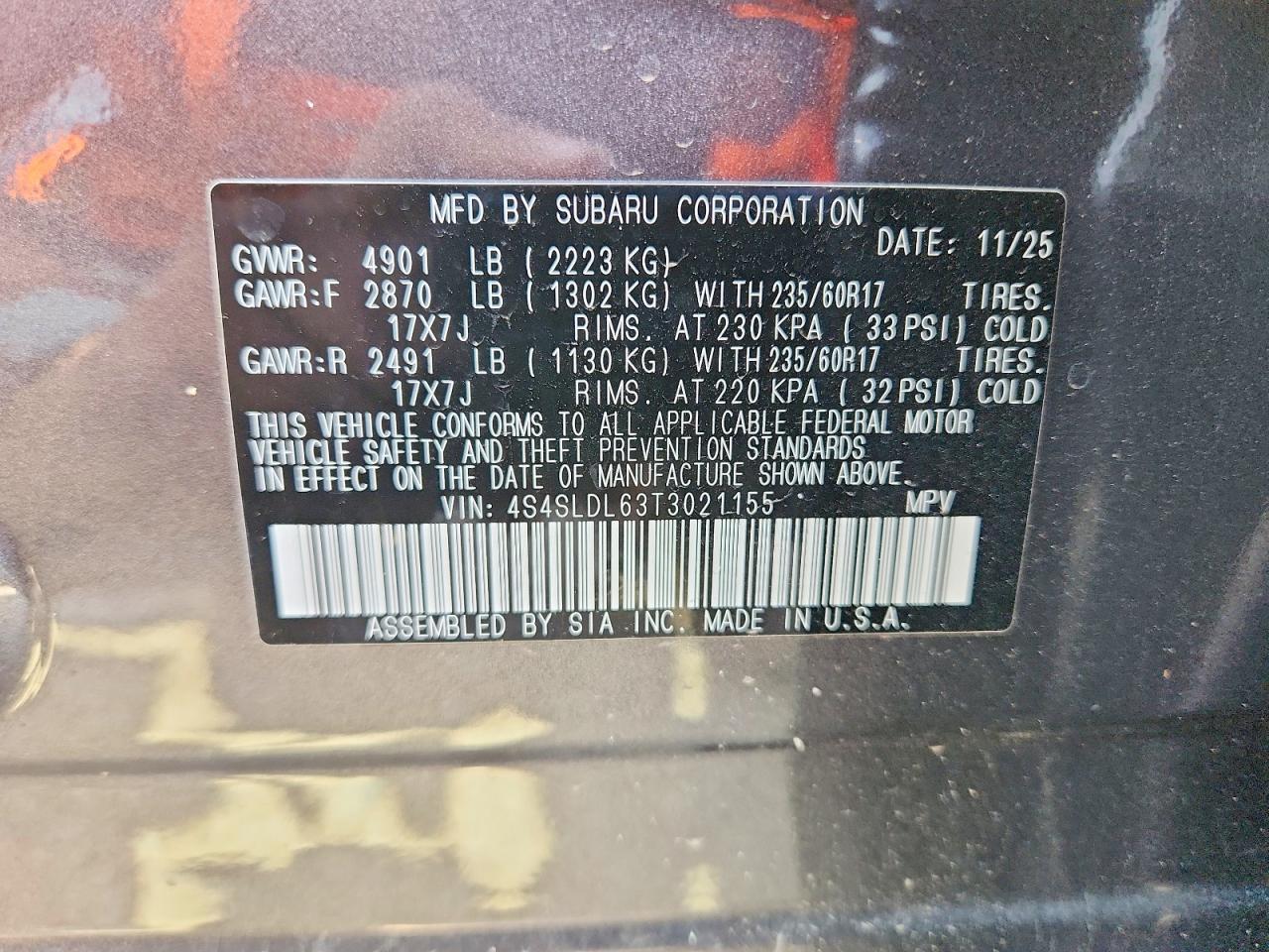 2026 SUBARU FORESTER