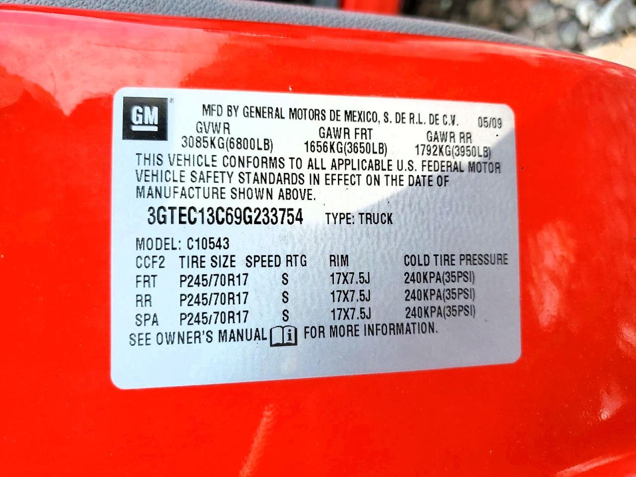 2009 GMC Sierra