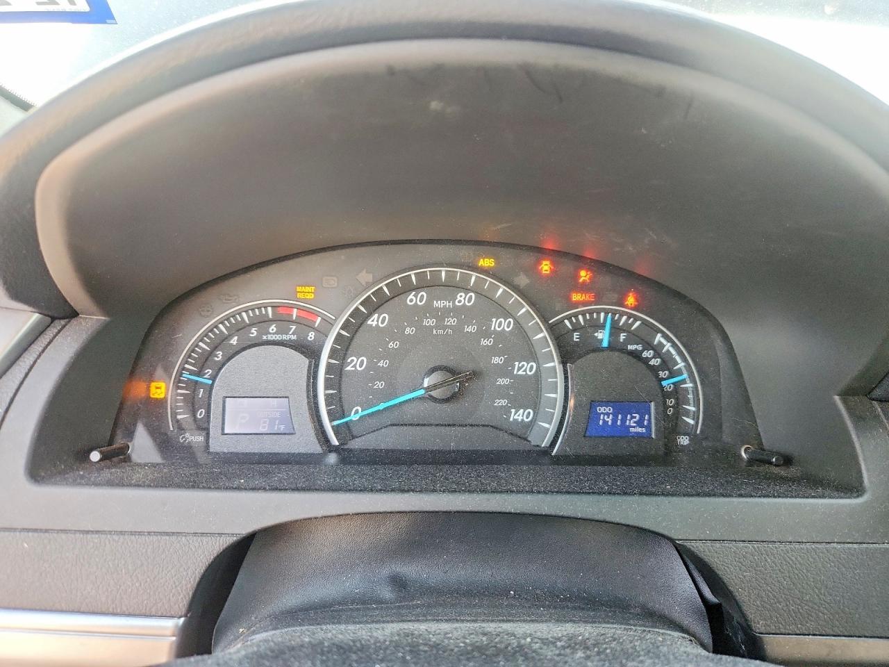2012 TOYOTA CAMRY