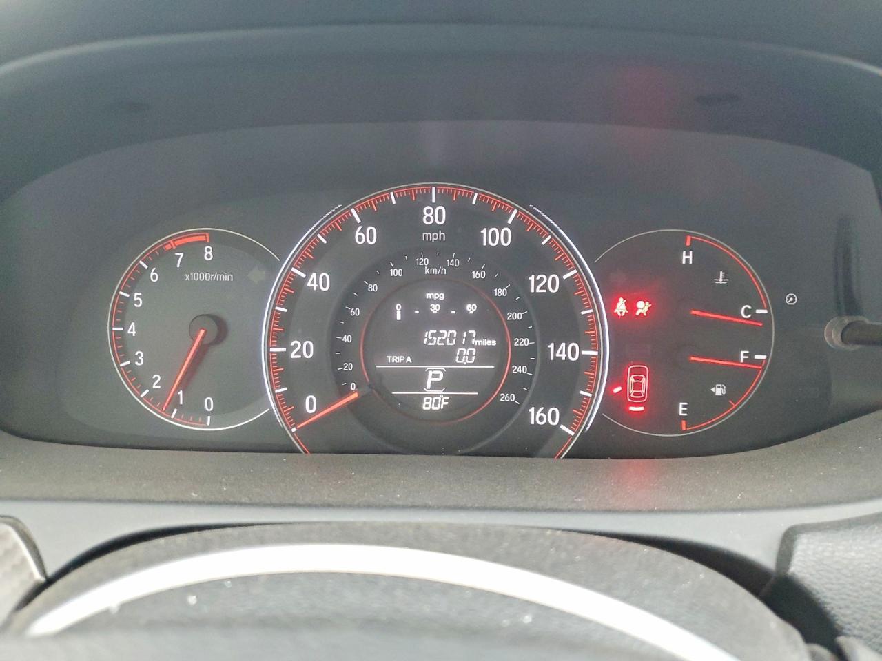 2016 HONDA ACCORD