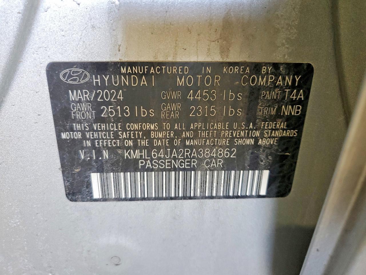 2024 HYUNDAI SONATA
