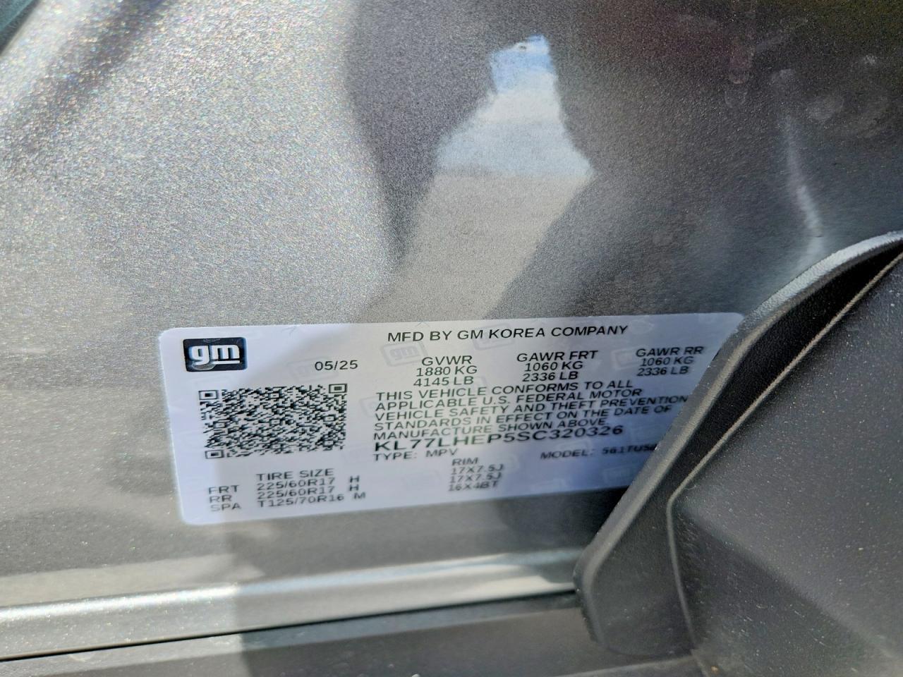 2025 CHEVROLET TRAX