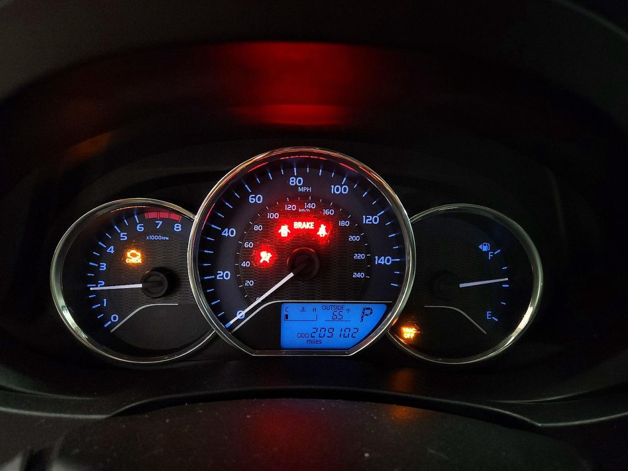2014 TOYOTA COROLLA