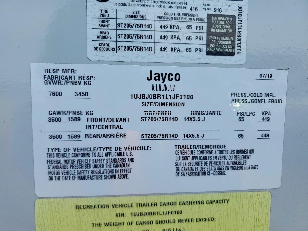 2020 JAYCO JAY FEATHER.