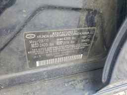 2011 HYUNDAI SONATA