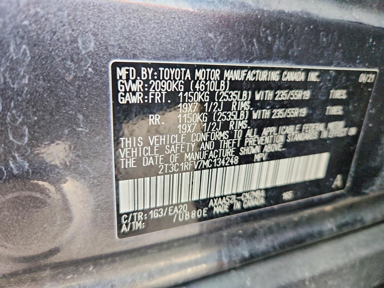 2021 TOYOTA RAV4