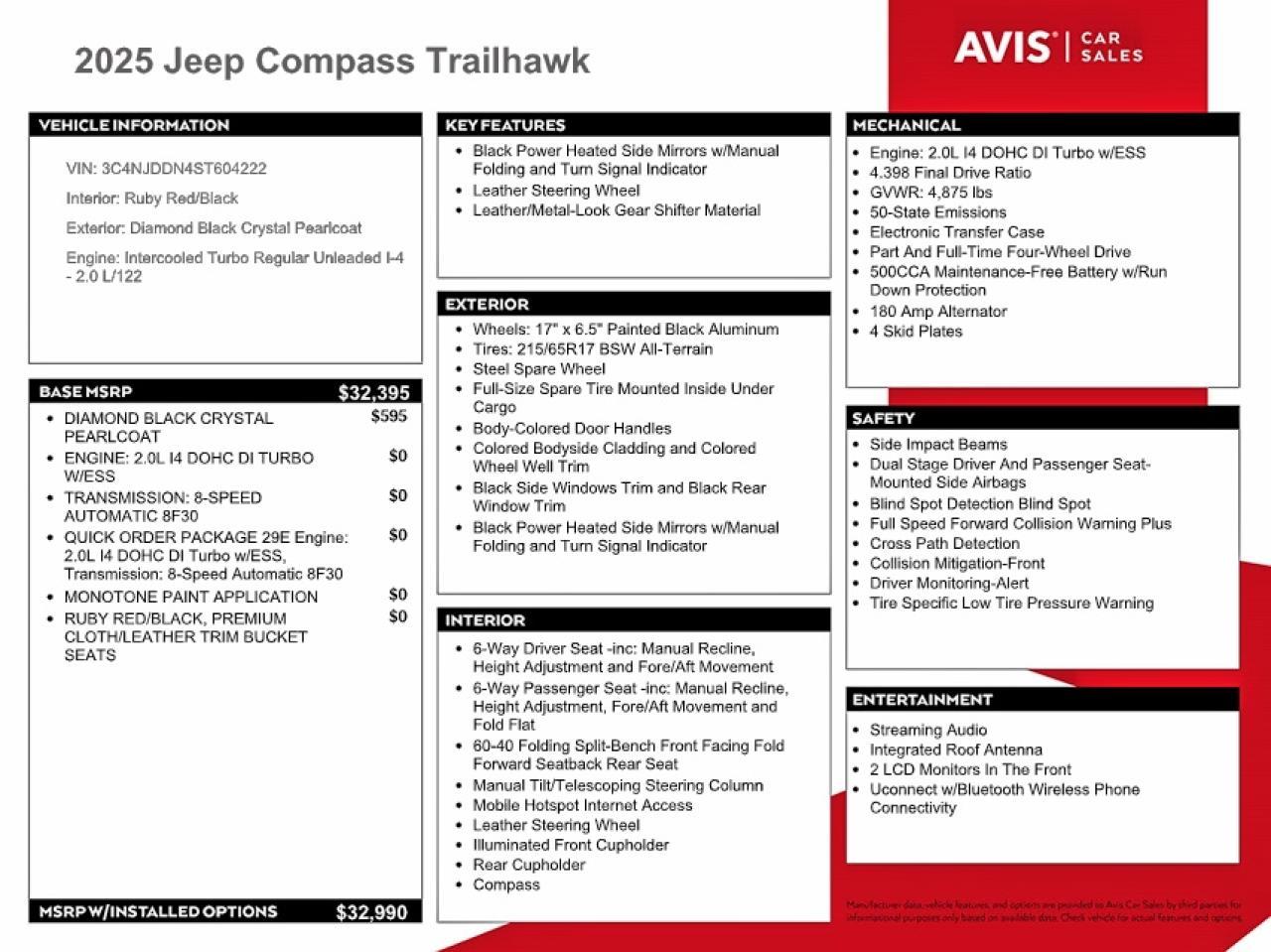 2025 JEEP Compass