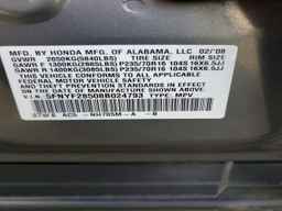 2008 HONDA PILOT
