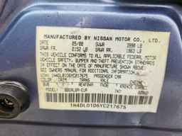 2000 NISSAN ALTIMA