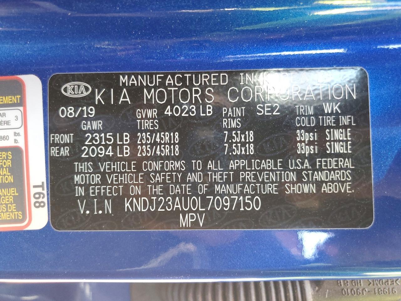 2020 KIA SOUL